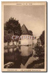 Pontarlier Old Postcard The ancient walls