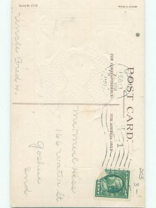 Divided-Back VALENTINE DAY SCENE Great Postcard W8008