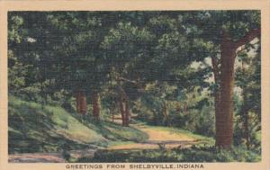 Indiana Greetings From Shelbyville 1947