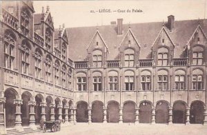 Belgium Liege Cour du Palais 1923