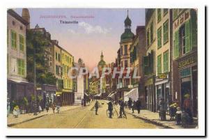 Thionville Old Postcard Diedenhofen Bismarkstrasse