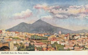 NAPLES~FROM THE PARCO GRIFEO~TUCK WORLD WIDE SERIES OILETTE POSTCARD