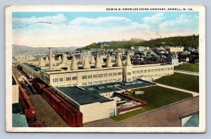 J87/ Newell West Virginia Postcard c1910 Edwin Knowles China Factory 1030