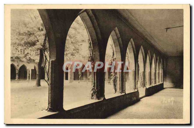 Old Postcard Colmar Haut Rhin Cloitre Dominicans