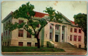 Carnegie Library Building Springfield Missouri MO 1908 DB Postcard H2