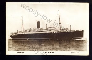 LS2629 - Cunard Liner - Alaunia - postcard