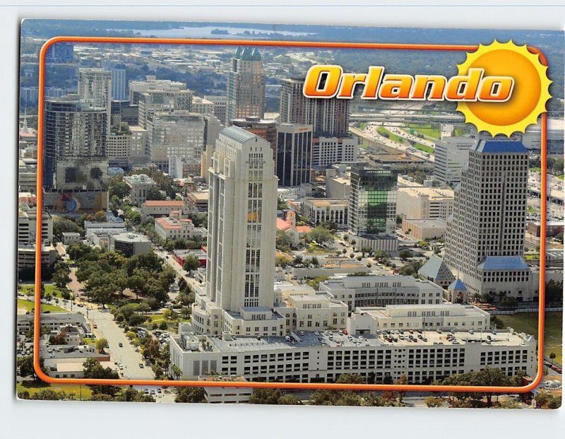 Postcard Orlando Skyline, Orlando, Florida