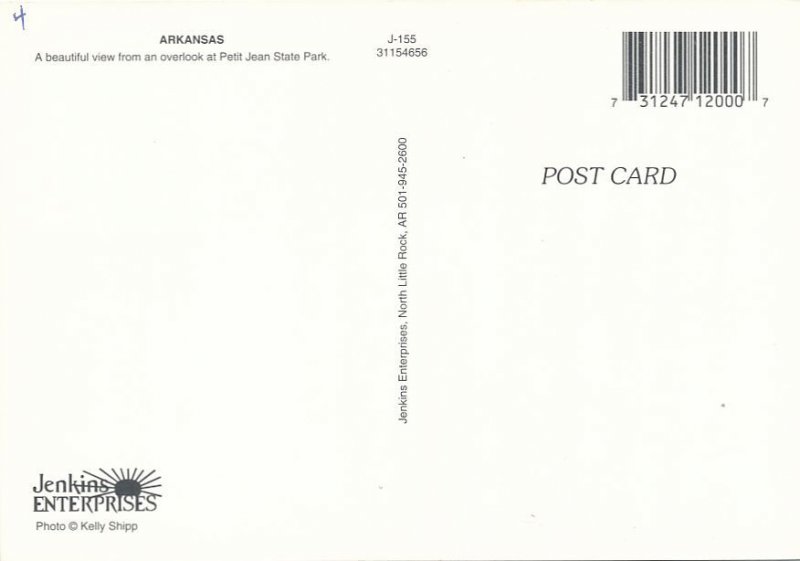 View from Overlook at Petit Jean State Park AR, Arkansas