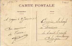 CPA St-NAZAIRE Église de St-NAZAIRE et la cure (984626)