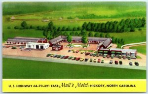 M-38020 Mull's Motel US Highway 64-70-321 East Hickory North Carolina