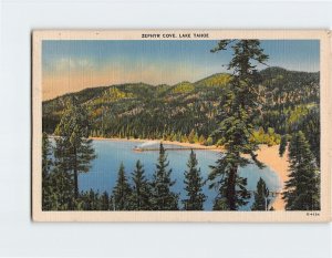 Postcard Zephyr Cove, Lake Tahoe, Zephyr Cove, Nevada