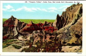 Postcard MOUNTAIN SCENE Vampire Valley South Dakota SD AL0639