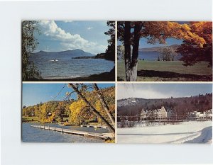 Postcard The Silver Bay Association, On Lake George, Silver Bay, New York