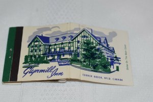 Glynmill Inn Building Corner Brook Newfoundland 30 Strike Matchbook