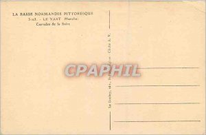 Old Post Card Le Vast (Manche) Cascade Saire Lower Normandy Picturesque