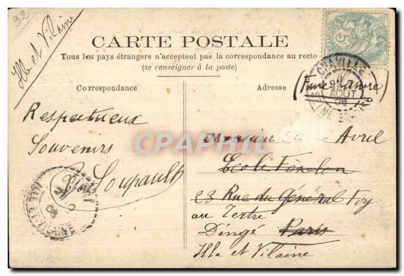 Old Postcard Chaville The Elang Crayfish