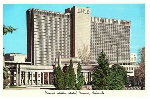 Denver Hilton Hotel Postcard Denver Colorado # C-400