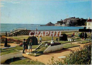 Old Postcard Val Andre (C N) Miniature Golf