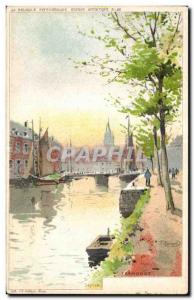 Old Postcard Belgium Dendermonde