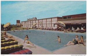 Town & Country Motel, Swimming Pool, Calumet City, Illinois, 1940-1960s