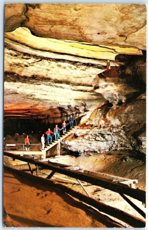 M-45843 Saltpetre Vats and Booth's Amphitheatre in Mammoth Cave National Park...