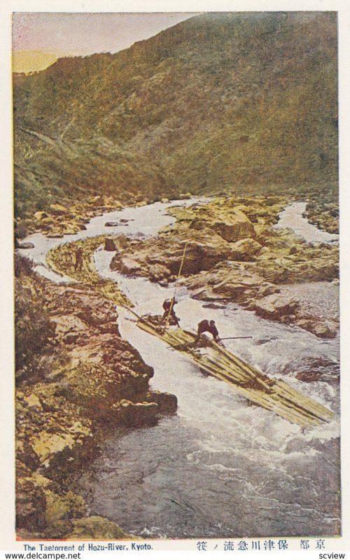 The Taetorrent of Hozu-River , KYOTO , Japan , 1910-30s