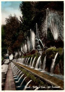 Italy Tivoli Villa d'Este 100 Fontana Fountains