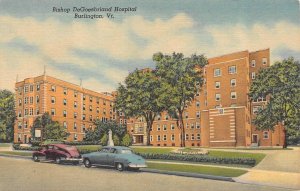 Burlington, VT Vermont  BISHOP DeGOESBRIAND HOSPITAL~Nursing School  Postcard