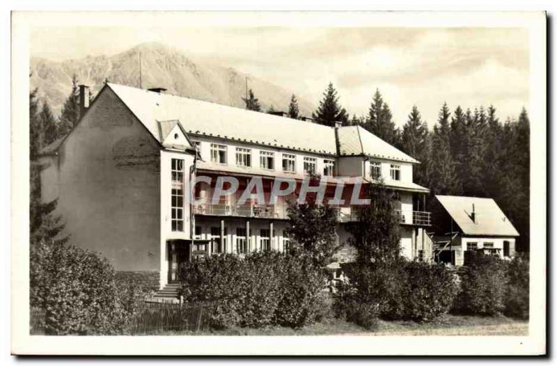 VINTAGE POSTCARD Vysoke Tatry Stola Penzion Dukla