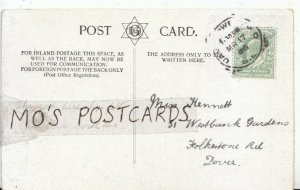 Genealogy Postcard - Kennett - Westbank Gardens - Folkestone Rd - Dover - 6282A