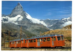 Electric Rack Motor Coach, Gornergratbahn, Switzerland Gornergrat Railway, 1981