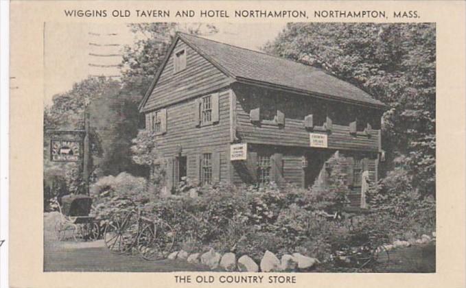 Massachusetts Northampton Wiggins Old Tavern and Hotel Northampton 1938