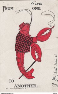 From one Lobster to another, 1905