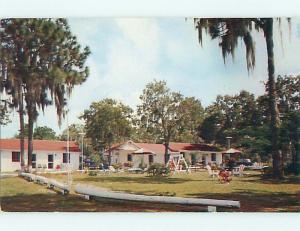Unused 1950's HILLSIDE MOTOR COURT MOTEL Tampa Florida FL u3479@