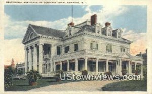 Beachmond, Residence of Benjamin Thaw - Newport, Rhode Island