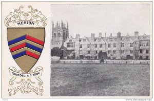 Meron College, founded AD 1264, Oxford, Ofordshire, England, United Kingdom, ...