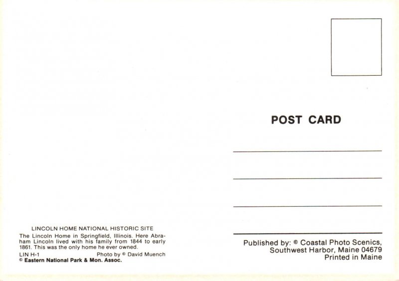 Lincoln Home,Springfield,IL