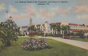 Florida Lakeland National Home Of The Carpenters & Joiners Of America Curteich