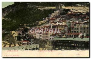 Old Postcard Gibraltar Casemates Barracks