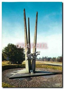 Modern Postcard Ballon d'Alsace Monument deminers