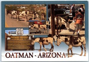 Postcard - Oatman, Arizona