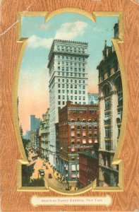 New York American Surety Building Postmarked 1910