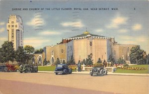 Shrine  Church Of The Little Flower Royal Oak Detroit MI 