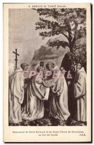 Postcard Abbey of Tamie Meet Savoie St. Bernard and St. Peter of Tarentaise C...