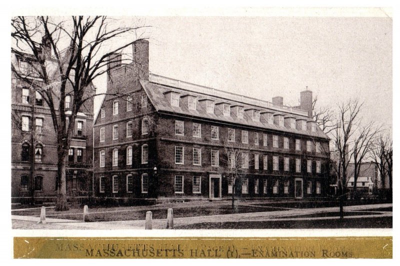 1880s Massachusetts Hall Examination Rooms Harvard F125