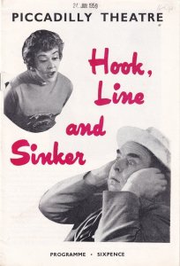 Hook Line & Sinker Comedy Bernard Cribbins 1950s Theatre Programme