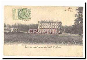 Belgium Bonsecours Old Postcard The park and the castle of & # 39Ermitage