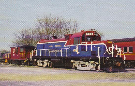 Tioga Central Railroad Locomotive No 506 ALCO RS-3