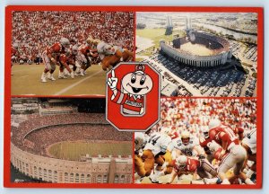 c1960 Columbus Ohio OH Vintage Postcard State University Home Bucks Multi View