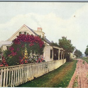 c1920s Nantucket MA Sconset Cottage House HS Wyer PC Suffolk Engraving Mass A201